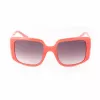 GUESS Damen-Sonnenbrille GU00097-5372F - Glänzend schwarzer Rahmen, Verlaufsglas Smoke, 53 mm