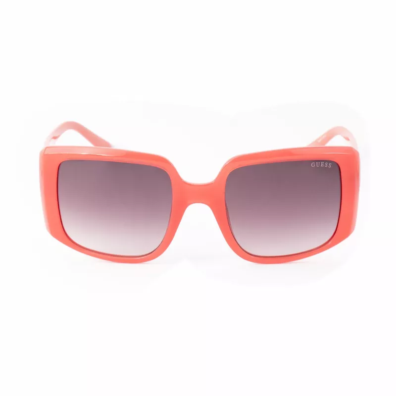 GUESS Damen-Sonnenbrille GU00097-5372F - Glänzend schwarzer Rahmen, Verlaufsglas Smoke, 53 mm