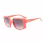 GUESS Damen-Sonnenbrille GU00097-5372F - Glänzend schwarzer Rahmen, Verlaufsglas Smoke, 53 mm