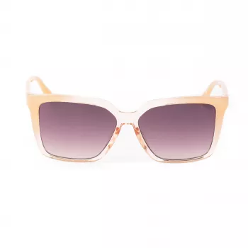 GUESS Damen-Sonnenbrille GU00099-5525F Havana Square Gradient Brown