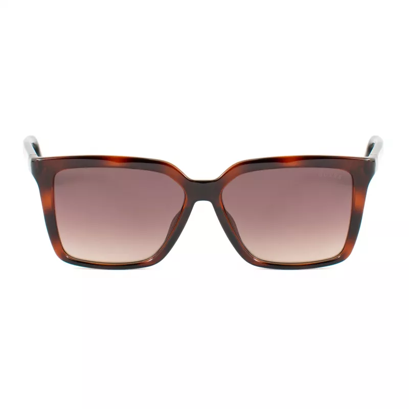 GUESS Damen-Sonnenbrille GU00099-5552F Havana Acetat Braun Verlauf UV400