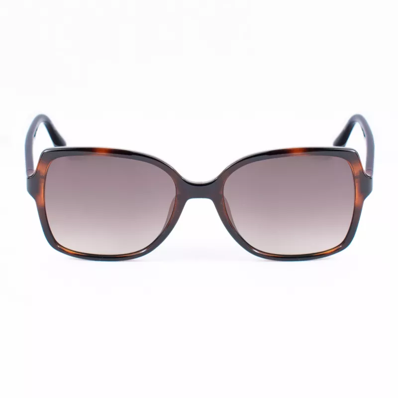 GUESS Damen-Sonnenbrille GU00100-5552F Braun Havana Quadrat Acetat 55mm