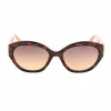 GUESS Damen-Sonnenbrille GU00104-5652F Havana Acetat eckiger Rahmen braun verlaufende Gläser 56/19/140 mm