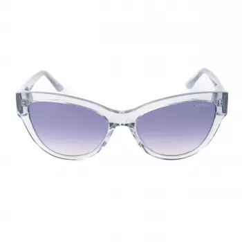 GUESS Damen-Sonnenbrille GU00112-5620B Havana Acetat eckiger Rahmen braun verlaufende Gläser 56/17/140 mm
