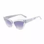 GUESS Damen-Sonnenbrille GU00112-5620B Havana Acetat eckiger Rahmen braun verlaufende Gläser 56/17/140 mm