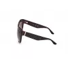 GUESS Damen-Sonnenbrille GU00130-6152F - Glänzend schwarzer Rahmen, Verlaufsglas Smoke