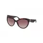 GUESS Damen-Sonnenbrille GU00130-6152F - Glänzend schwarzer Rahmen, Verlaufsglas Smoke