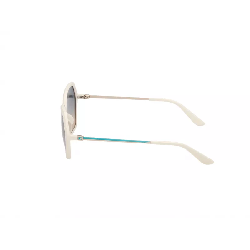 GUESS Damen-Sonnenbrille GU00134-5521P Square Acetat Polarisiert UV400