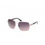 GUESS Damen-Sonnenbrille GU00159-6328B - Brown Havana Butterfly-Fassung, Gradient-Gläser (63/17/130 mm)