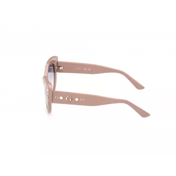 GUESS Damen-Sonnenbrille GU00163-5457W Brown Havana Gradient 54mm