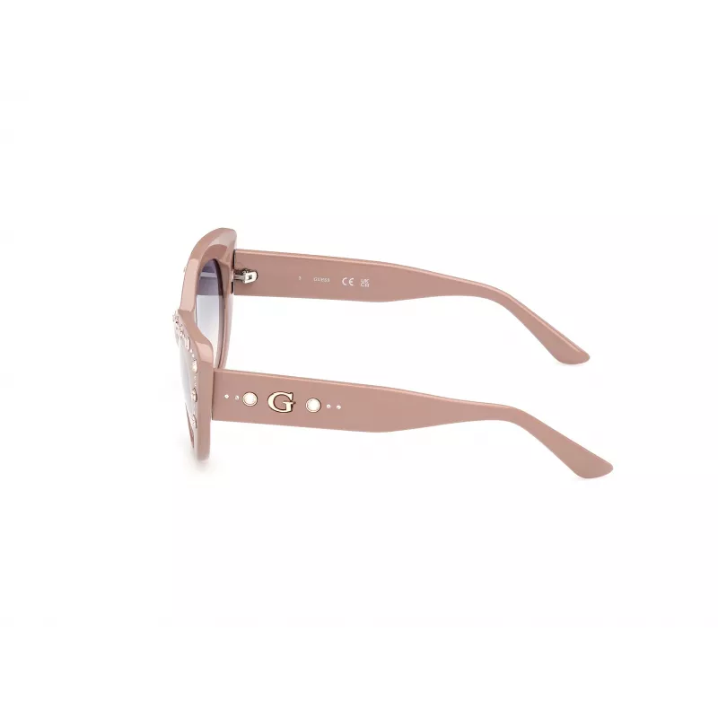 GUESS Damen-Sonnenbrille GU00163-5457W Brown Havana Gradient 54mm