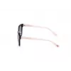 GUESS Damen-Sonnenbrille GU00164H5601B - Schwarzer Rahmen, Smoke-Gradient-Gläser, 56/17/135 mm
