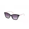 GUESS Damen-Sonnenbrille GU00164H5601B - Schwarzer Rahmen, Smoke-Gradient-Gläser, 56/17/135 mm