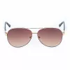 GUESS Damen-Sonnenbrille GU00173-6021F Shiny Black Smoke Gradient 60mm