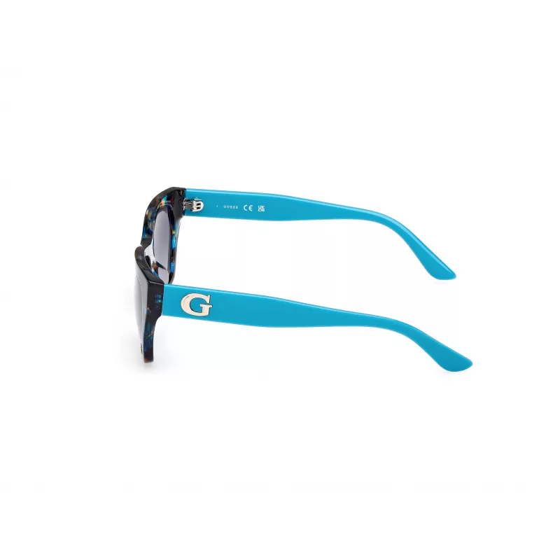 GUESS Damen-Sonnenbrille GU00203H5687P Havana Braun Polarisiert Acetat 56mm