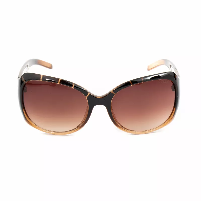 GUESS Damen-Sonnenbrille GU0200F62STOA - Havanna Schildpatt-Acetatrahmen mit braunen Verlaufsgläsern