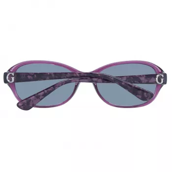 GUESS Damen-Sonnenbrille GU7356PUR-357 Glänzendes Violett Butterfly/Cat Eye 57mm