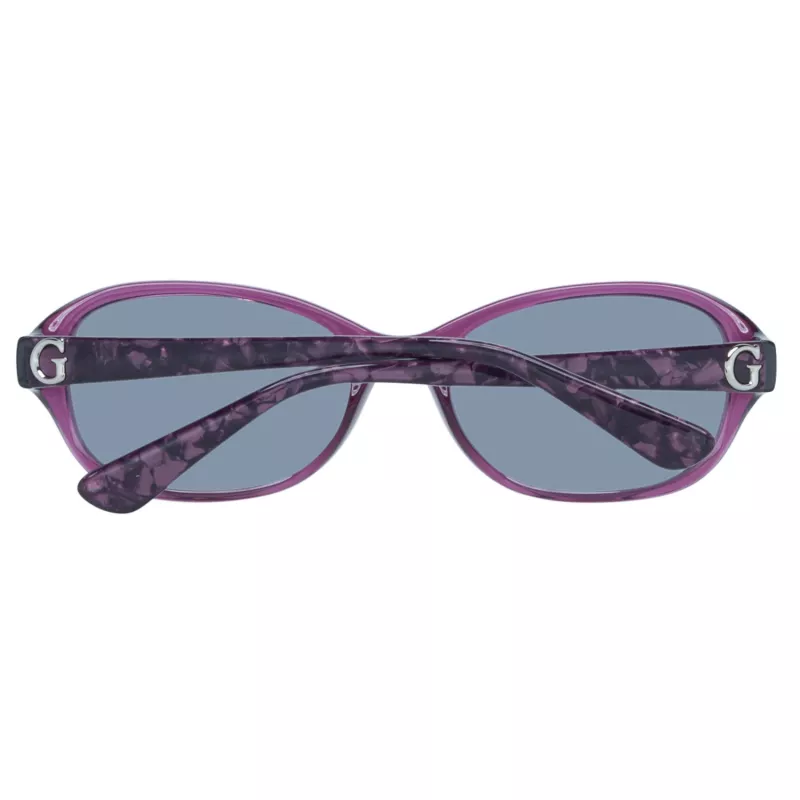 GUESS Damen-Sonnenbrille GU7356PUR-357 Glänzendes Violett Butterfly/Cat Eye 57mm