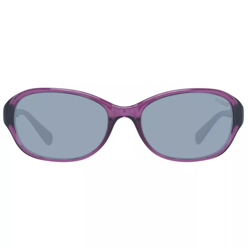 GUESS Damen-Sonnenbrille GU7356PUR-357 Glänzendes Violett Butterfly/Cat Eye 57mm