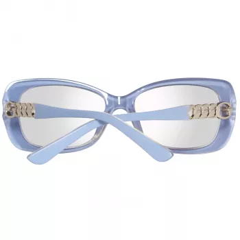 GUESS Damen-Sonnenbrille GU7453-5690C Butterfly/Cat Eye Shiny Black Frame Smoke Gradient Lens 56/17/135 mm