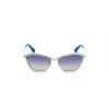 GUESS Damen-Sonnenbrille GU7639-32W Goldfarbener Rahmen Braune Verlaufsgläser 59mm