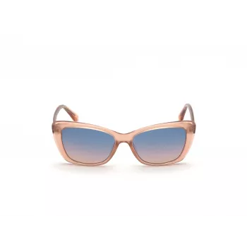 GUESS Damen-Sonnenbrille GU7774-5574W Braun Havana Square Frame 55mm