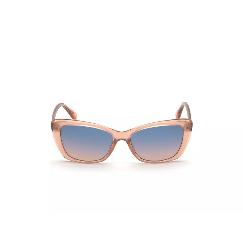 GUESS Damen-Sonnenbrille GU7774-5574W Braun Havana Square Frame 55mm