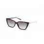 GUESS Damen-Sonnenbrille GU7919-5852P - Eckiges Gestell, polarisierte Smoke-Gläser, 58 mm
