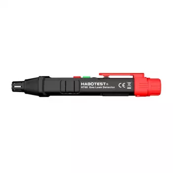 HABOTEST HT60 Gas Leckdetektor mit flexibler Sonde, LCD-Display, akustischem und visuellem Alarm