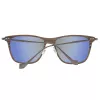Hackett London HSB86311255 Herren-Sonnenbrille - Glänzend schwarzer Rahmen, graue Gläser, 55 mm