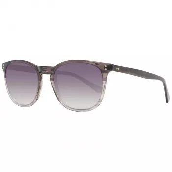Hackett Man HSB83800152 Rechteckige Acetat-Sonnenbrille Schwarz/Grau 52/20/145 mm