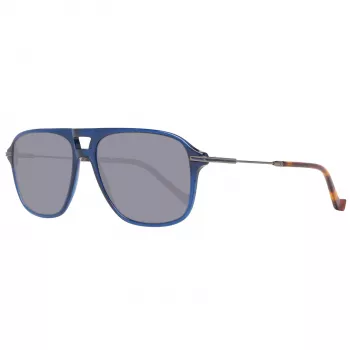 HACKETT MAN HSB86568356 Sonnenbrille 56/16/140 mm Schwarzer Acetatrahmen Graue Polycarbonatgläser UV400