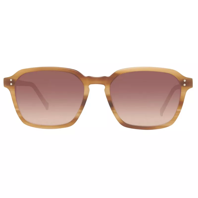 HACKETT MAN HSB86618752 Sonnenbrille Rechteckiger Acetatrahmen UV400 Graue Gläser 52/18/145 mm
