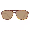 HACKETT MAN SONNENBRILLE HSB86512756 - Havanna Acetat Rechteckrahmen mit braunen Verlaufsgläsern - 56/16/140 mm