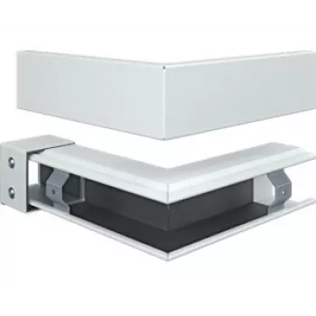 HAGER FWKP6006039016 Außenecke FWK-Plus 60x60mm Verkehrsweiß RAL 9016
