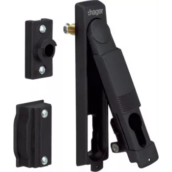 Hager FZ535N Universal-Schwenkgriff, Schwarz