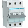 Hager MBN320 3-poliger 20 A B-Charakteristik Leitungsschutzschalter, 6 kA, 3 Module