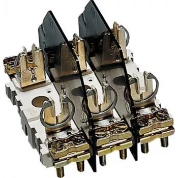 Hager NH00 Sicherungstrennschalter-Sockel, 3-polig, 160 A, 690 V AC, Schraubklemmen, Grau