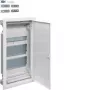 HAGER VU36NWB Kunststoff PT Multimedia-Verteiler 2x Platte 1x TH35 IP30 630,5x348x94,5 Tür belüftet weiß Volta