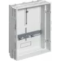 Hager universN Zähler-Montageplatte 300x250mm Verzinkter Stahl U961N