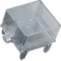 Hager universZ Verschlussabdeckung U841, 2,5 PLE, Snap-in, Lichtgrau