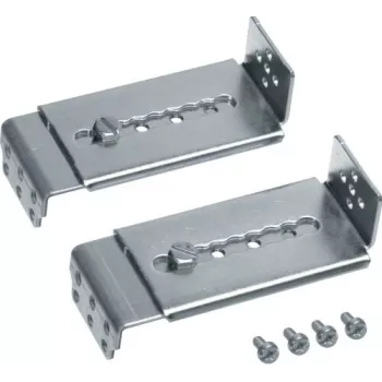 Hager UZ04Z2 Edelstahl Universal-Montageplatte 118x128x28 mm