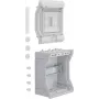 Hager VE106D Aufputz-Kleinverteiler, 6 Moduleinheiten, 1 Reihe, IP30, Weiß