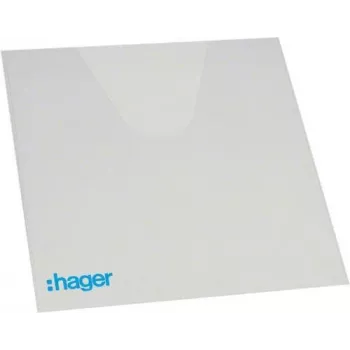 Hager Volta Dokumententasche VZ407, Transparentes PVC, 220 x 240 mm, Selbstklebend