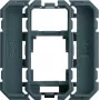 Hager WXF202 Keystone Adapterrahmen für 1xRJ45-Modul, Polarweiß