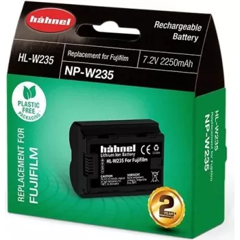 Hähnel HL-W235 Lithium-Ionen-Akku für Fujifilm (2250 mAh, 7,2 V, 16,2 Wh, Ersatz für NP-W235) 10002067