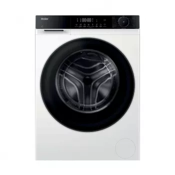 Haier X5 HW80-BP14357ETUPL 8 kg 1400 U/min Frontlader-Waschmaschine mit Wi-Fi, Dampf, Invertermotor - Weiß