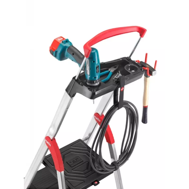 HAILO Haushaltsleiter L100 TopLine Aluminium 7 Stufen