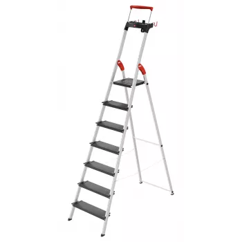 HAILO Haushaltsleiter L100 TopLine Aluminium 7 Stufen