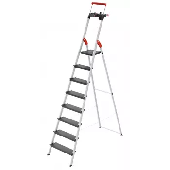 HAILO Haushaltsleiter L100 TopLine Aluminium 8 Stufen